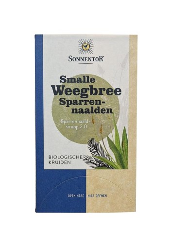 Sonnentor Smalle weegbree sparrennaald bio (18 Zakjes)