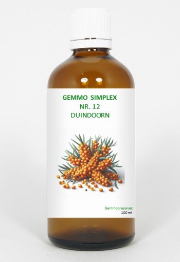 Balancepharma Gemmo simplex 12 duindoorn (100 Milliliter)