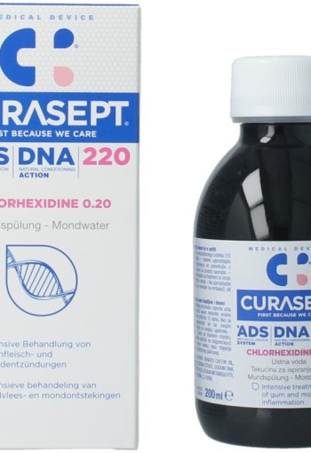 Curasept Mondspoeling chloorhexidine 0,20% (200 Milliliter)
