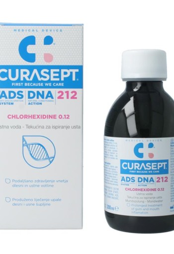 Curasept Mondspoeling chloorhexidine 0,12% (200 Milliliter)