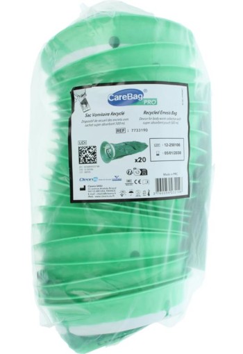 Carebag Braakzak pro (20 Stuks)