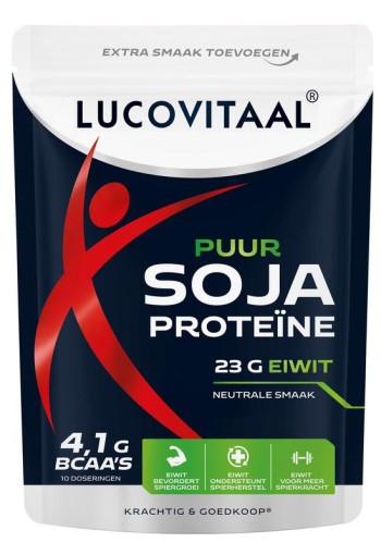 Lucovitaal Protein soja poeder puur (250 Gram)