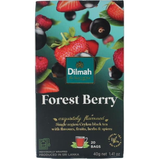 Dilmah Forest berry fun tea (20 Zakjes)