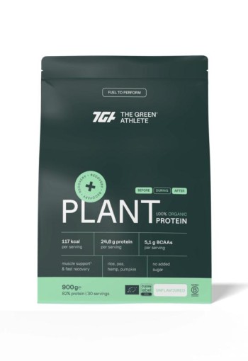 Green Athlete Plant protein natural bio (900 Gram)