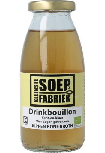 Kleinstesoepfabr Drinkbouillon kip bio (245 Milliliter)