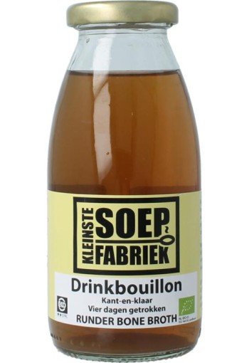 Kleinstesoepfabr Drinkbouillon rund bio (245 Milliliter)