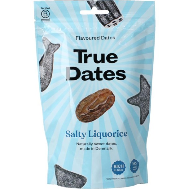 True Dates Salty liquorice (100 Gram)
