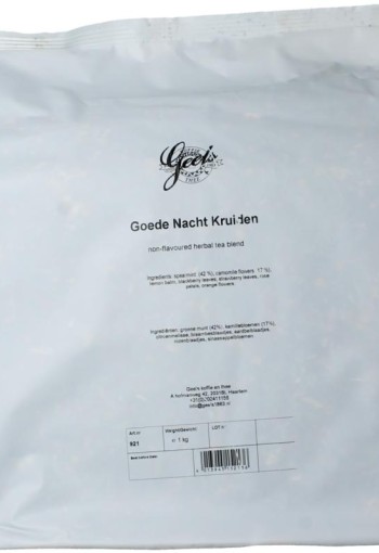 Geels Goede nacht thee (1 Kilogram)