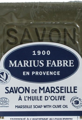 Marius Fabre Savon Marseille zeep olijf in folie (400 Gram)