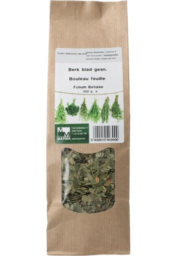 Marma Berkenblad gesneden (100 Gram)