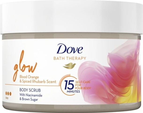 Dove Glow body scrub (295 Milliliter)