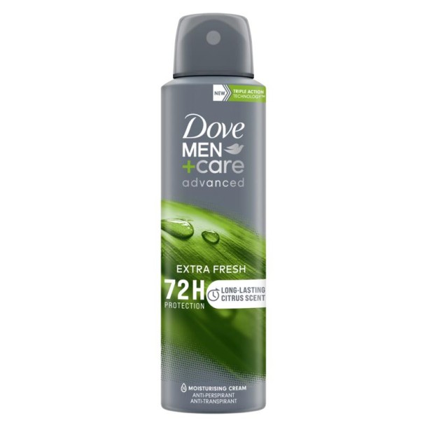 Dove Deodorant spray men+ care extra fresh 150 Milliliter