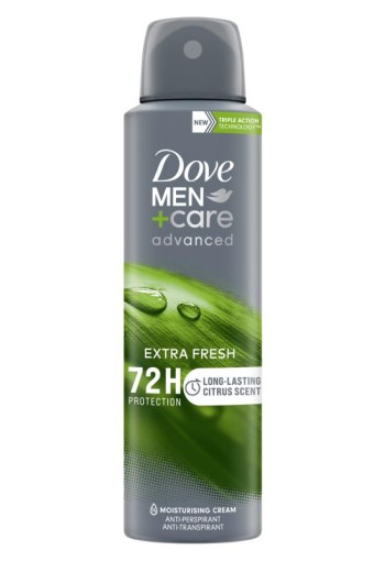Dove Deodorant spray men+ care extra fresh 150 Milliliter