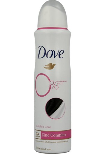 Dove Deodorant spray invisible care 0% 150 Milliliter