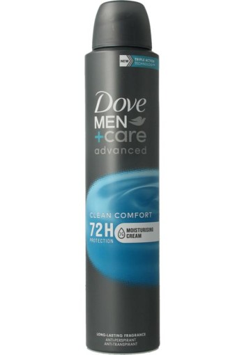 Dove Deodorant spray men+ care clean comfort 200 Milliliter