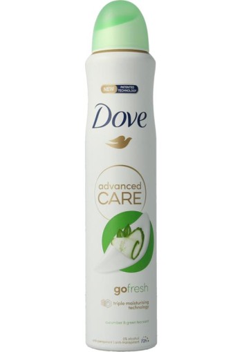Dove Deodorant spray cucumber & green tea 200 Milliliter