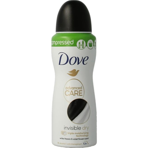 Dove Deodorant spray invisible dry 100 Milliliter