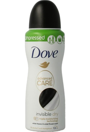 Dove Deodorant spray invisible dry 100 Milliliter