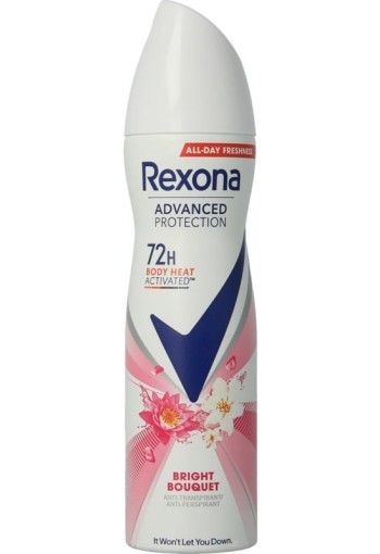 Rexona Deodorant spray 72h bright bouquet 150 Milliliter