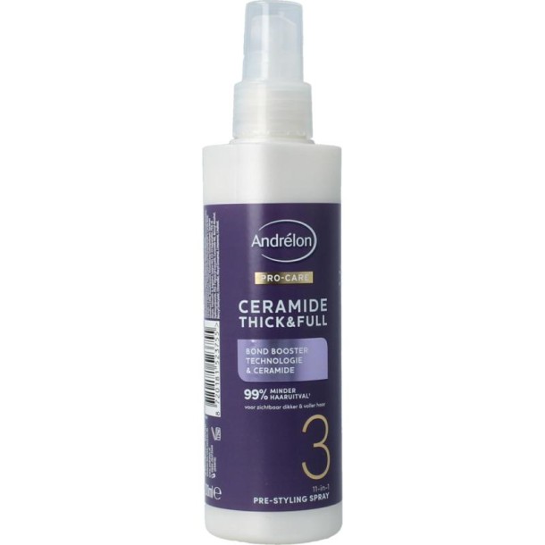 Andrelon Pre styling spray thick & full 200 Milliliter
