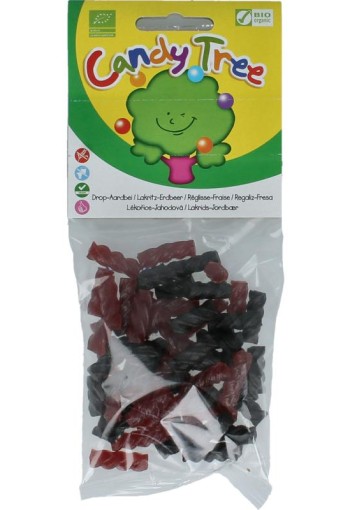 Candy Tree Drop aardbei mix bio (75 Gram)