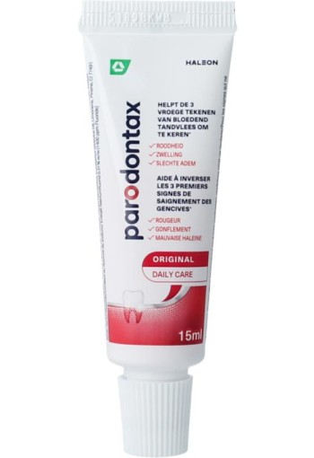 Parodontax Tandpasta daily fluoride (15 Milliliter)