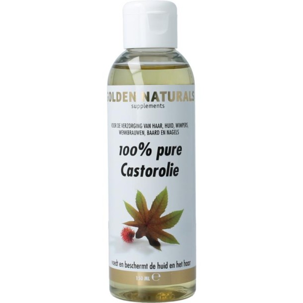 Golden Naturals Castorolie 100% puur (150 Milliliter)