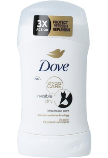 Dove Deodorant stick invisible dry 40 Milliliter