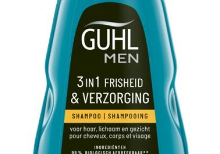 Guhl Man 3-in-1 frisheid & verzorging shampoo 250 Milliliter