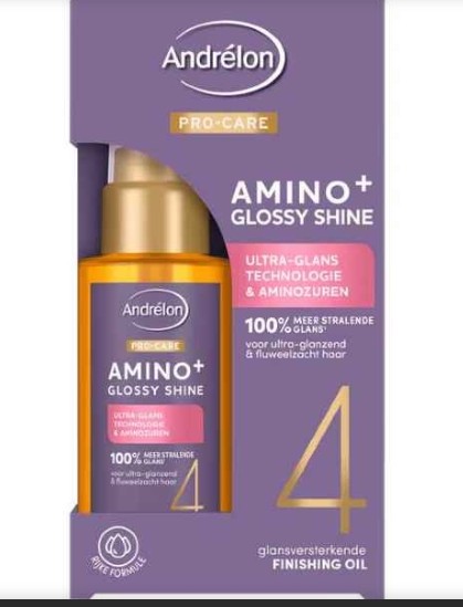 Andrélon Pro Care Amino + Glossy Shine Serum #4 50 ML