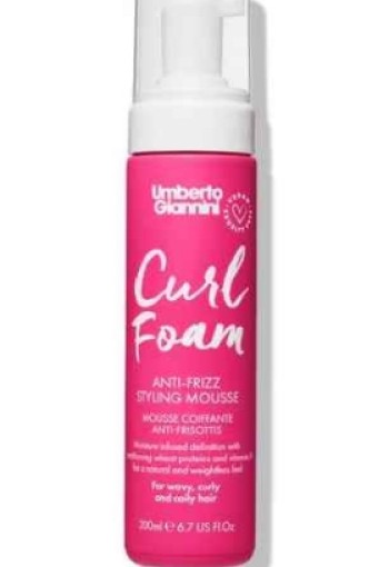 Umberto Giannini Curl Foam Anit-Frizz Styling Mousse 200 ML