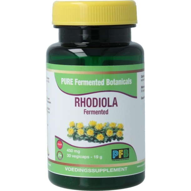 SNP Rhodiola fermented puur (30 Vegetarische capsules)