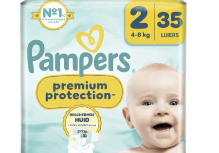 Pampers Premium Protection Luiers Maat 2 4-8 KG 35 Stuks