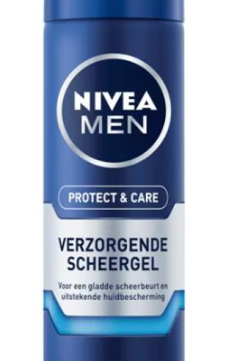 NIVEA MEN Protect & Care Verzorgende Scheergel - 200 ML