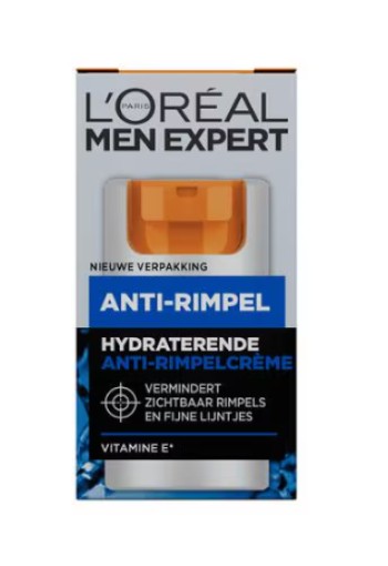 L'Oréal Paris Men Expert Stop Rimpels Hydraterende Gezichtscrème 50 ML