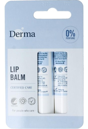 Derma Family lip balm (2 Stuks)