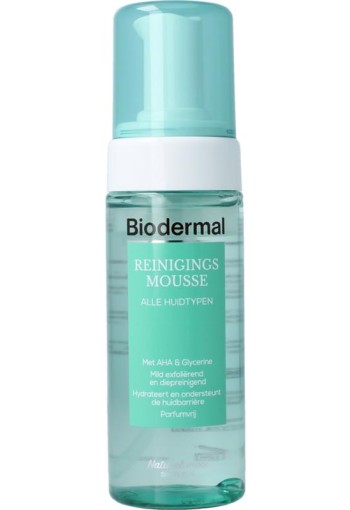 Biodermal Reinigingsmousse alle huidtypen (150 Milligram)