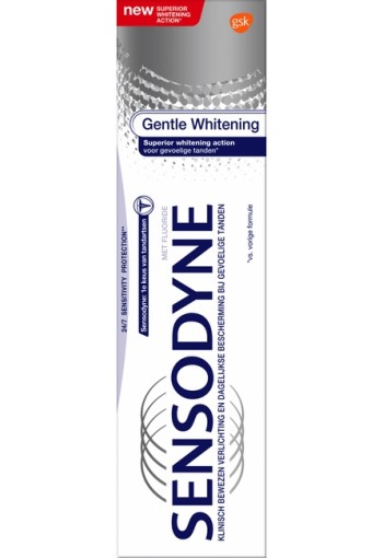 Sensodyne Gentle whitening tandpasta 75 ml    3 stuks voor € 10,00