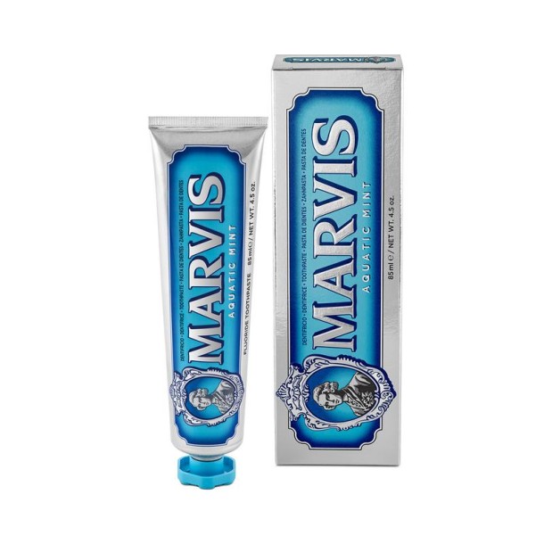 Marvis Toothpaste aquatic mint. 85 Milliliter