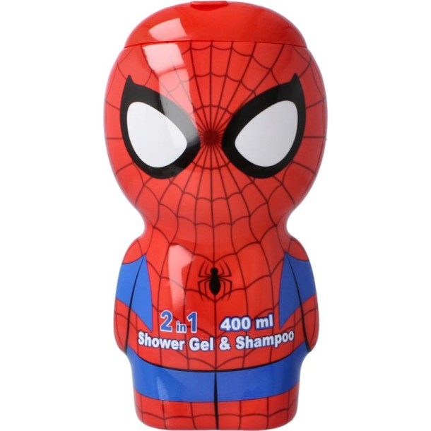 Air-Val Spiderman showergel 2d (400 Milliliter)