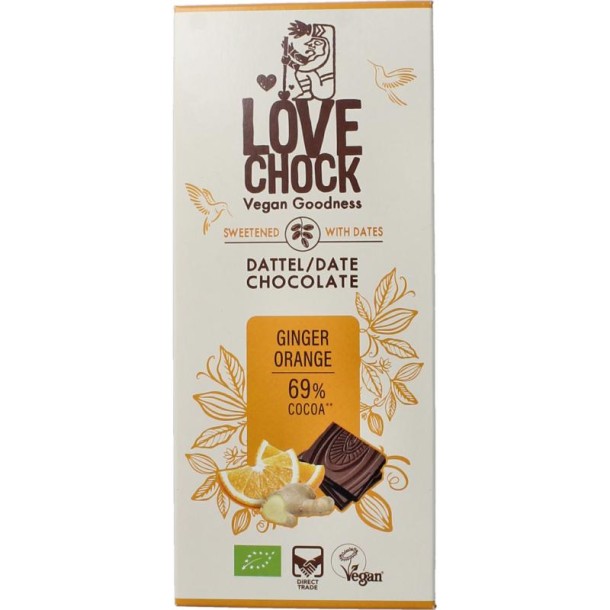 Lovechock Ginger orange bio (70 Gram)