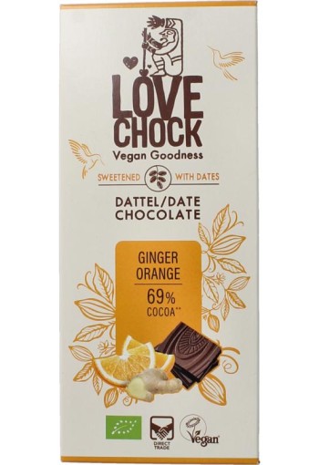 Lovechock Ginger orange bio (70 Gram)