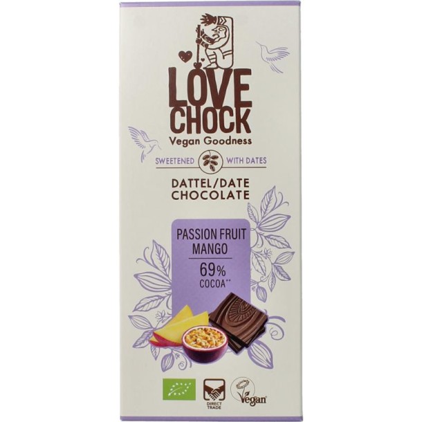 Lovechock Passionfruit mango bio (70 Gram)