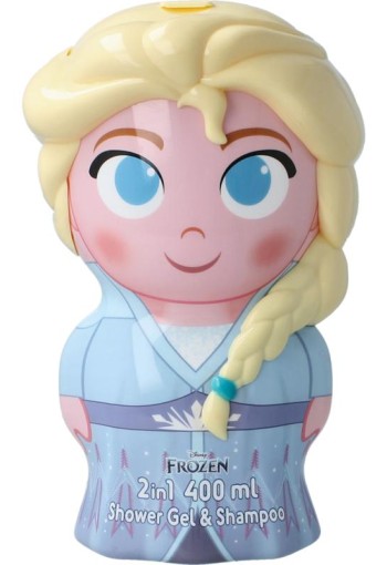 Air-Val Frozen Elsa 2D figure shower & shampoo (400 Milliliter)