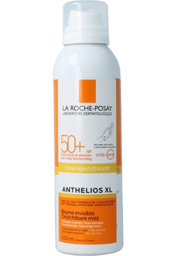 La Roche-Posay Anthelios lichaamsmist SPF50+ (200 Milliliter)