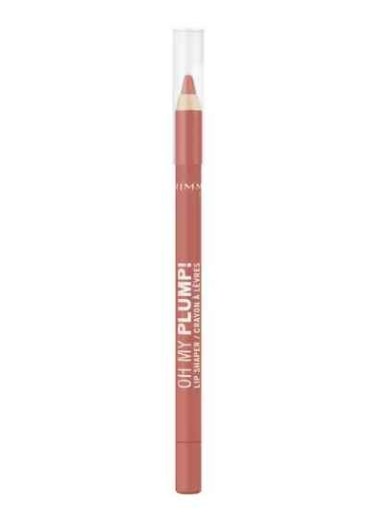 Rimmel London Oh My Plump! Lip Liner - Nude - 010 Iconic Beige