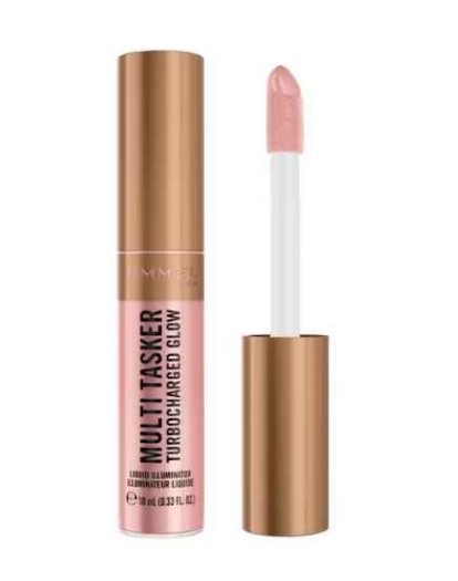 Rimmel London Multi Tasker Turbocharged Glow Liquid Illuminator Highlighter - Roze - 005 Iconic as usual