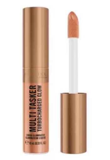 Rimmel London Multi Tasker Turbocharged Glow Liquid Illuminator Bronzer - Brons - 007 Spilling the tea