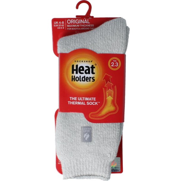 Heat Holders Original socks 37-42 silver/grey (1 Paar)
