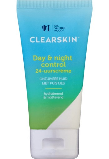 Dr. Van der Hoog Clearskin Day & Night Control 24-Uurscrème 50 ml